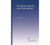 An ode to Harvard and other poems
