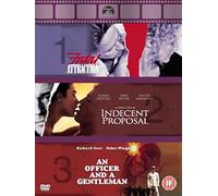 An Officer And A Gentleman / Fatal Attraction / Indecent Proposal [Edizione: Regno Unito] [Reino Unido] [DVD]