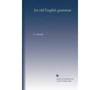 An old English grammar