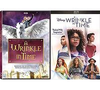 An Ordinary girl's Magical epic adventure Adventure A Wrinkle in Time + Disney DVD Family Fun Fantasy Novel Movie Bundle
