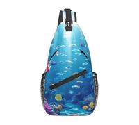 An Underwater Wonderland Of Sea Turtles - Bolso bandolera de viaje para hombre, mochila de senderismo