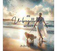 An Unforgettable Woman Memorial Service Sign-in Guest Book: Pet lover walk on the beach watercolor illustrated cover