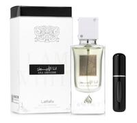 Ana Abiyedh Uni, 60 ml - Perfume Unisex de Larga Duración con Notas de Bergamota, Naranja, Vainilla, Pera, Almizcle y Ámbar + Atomizador de Regalo