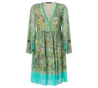 Ana Alcazar - Vestido Deco Verde con Cuello en V - Dresses - Mujer - Verde - S -