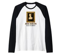 Ana Bolena fue enmarcada Esposa del Rey Enrique VIII para Luces Camiseta Manga Raglan
