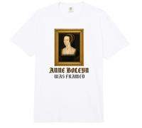Ana Bolena fue enmarcada Esposa del Rey Enrique VIII para Luces Comfort Colors Adult Heavyweight T-Shirt