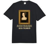 Ana Bolena fue incriminada Esposa del Rey Enrique VIII para Darks Comfort Colors Adult Heavyweight T-Shirt