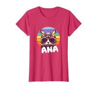 ANA - Bonito nombre de niña con un gato genial Camiseta