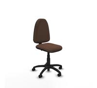 Aına CP bali marrón oscuro sin brazos base poliamida ruedas nailon 50mm