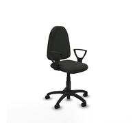 Aına CP bali negro brazos fijos base poliamida ruedas nailon 50mm