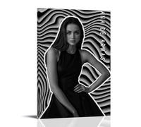 Ana De ArmasPainting Art Poster Lienzo Arte Decoración de Pared Hogar Dormitorio Estética Pintor Living Deco Fuerte Pintura de Pared Decorada Habitación Estilo Marco 30 x 45 cm