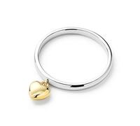 Ana Luisa Anillos de oro para mujer, chapados en oro de 14 quilates, no se deslustran, anillo apilable de moda para uso diario, estilos de anillo trenzado, corazón, eternidad, joyería hipoalergénica y