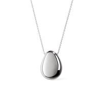 Ana Luisa Pebble Pendant Necklace for Women - 14K Gold Plated and Silver Rhodium Plated Trendy Small & Mini Teardrop Necklace with Lobster Clasp - Hypoallergenic, Water-Resistant, Tarnish-Free Jewelry