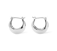 Ana Luisa Pendientes de aro de oro y plata - Abby - Versátiles aros gruesos de oro y plata de 14 quilates - hipoalergénicos, resistentes al agua y sin deslustre - Joyería Ana Luisa en elegantes aros
