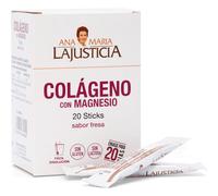 ANA MARIA LA JUSTICIA COLÁGENO CON MAGNESIO SABOR FRESA 20 STICKS