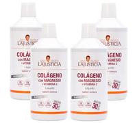 Ana Maria Lajusticia Colágeno, Magnesio y Vitamina C Sabor Cereza 4x1 Litro