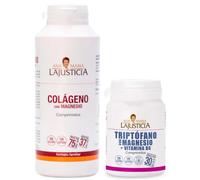 Ana Maria Lajusticia Colágeno y Magnesio Formato Familiar 450 Comprimidos + Triptófano, Magnesio y Vitamina B6 60 Comprimidos