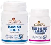 Ana Maria Lajusticia Magnesio Total 5 100 Comprimidos + Triptófano, Magnesio y Vitamina B6 60 Comprimidos