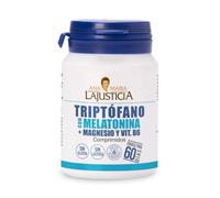 LaJusticia Triptófano con Melatonina, Magnesio y Vitam B6 60comp