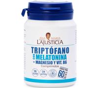 LaJusticia Triptófano con Melatonina, Magnesio y Vitam B6 60comp