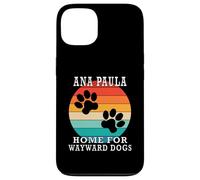 Ana Paula Casa para Perros Rebeldes Apellido Carcasa para iPhone 13