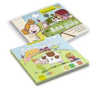 Ana va a la granja - Proyecto Educación Infantil Editorial GEU con Metodología DUA y Montessori | A partir de 3 años | Pack Cuaderno de actividades + Cuento