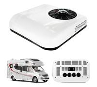 ANAAMAYL Aire acondicionado de techo con inversor ultrafino para autocaravana, caravana, camping, camiones y furgonetas (refrigeración y calefacción, 12 V)