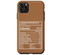 Anacardo Información Nutricional Calorías Protein Label Design Carcasa para iPhone 11 Pro MAX