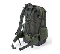 Anaconda Climber - Mochila de nailon 600D, base de PVC impermeable, correas acolchadas para espalda y cadera, parte delantera de EVA, espalda moldeada anatómicamente, talla M-XL, verde, large, Clásico