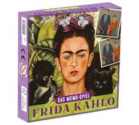 Anaconda Verlag Frida Kahlo - Memospiel: Memo-Spiel mit 40 Spielkarten im Spielkarton