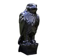 ANACRO Estatua De Halcón Maltés, Estatua De Águila De Resina con Compartimiento Secreto, Figura Personalizada para Decoración De Escritorio De Oficina