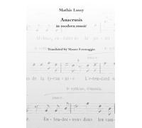 Anacrusis in modern music (Musicology by Mathis Lussy and Émile Jaques-Dalcroze in English)