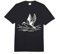Anade Line Art Observador de Aves Comfort Colors Adult Heavyweight T-Shirt