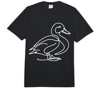 Anade Line Art Observador de Aves Comfort Colors Adult Heavyweight T-Shirt