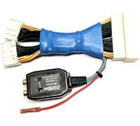 Añade una interfaz de adaptador de amplificador de amplificador al sistema de radio estéreo de coche OEM de fábrica para subgraves, etc. Hecho para algunos Hyundai + Kia 2019+ - Sin vehículos de