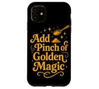 Añade una Pizca de Especias Doradas, Arte de Bienestar Inspirado en la cúrcuma Carcasa para iPhone 11