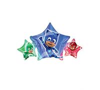 anagram balón de papel de aluminio minishape Super pigiamini-pj masks-si hincha de aire, Multicolor, 7 a3467502