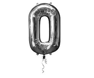 Anagram - Globo de helio gigante, número 0 (27980)