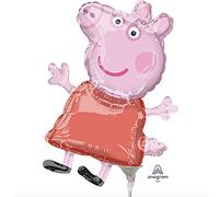 Anagram Peppa Pig - Globo de aluminio (30,5 cm), multicolor