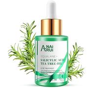 ANAiRUi Aceite de Árbol de Té, Tea Tree Oil, Aceite Facial para al Acné - Alivia el Acné, Elimina los Puntos Negros, Granos y Poros, 30ml