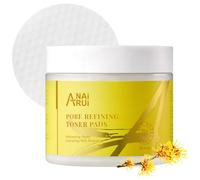 ANAiRUi Pore Almohadillas de tóner | Limpieza Facial y Minimización de Poros | Ácido Salicílico, Hamamelis, 50 almohadillas