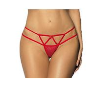 Anais Lingerie Braguita y tanga eróticos de cuero y látex para mujer 120 g