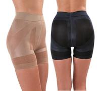 ANAISSA Fajas Reductoras Mujer Pack 2 Ud. Faja Reductora Mujer Adelgazante Banda Push-Up Sin Costuras. Cinturilla Reductora Vientre Plano. Tecnología Emana para Efecto Moldeador Duradero.