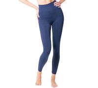 ANAISSA Legging Reductor Push Up con Fibra Emana Lena - Efecto Vientre Plano, Realce de Glúteos y Beneficios para la Piel