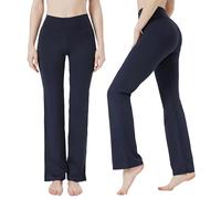 ANAISSA Leggins Mujer Flare Mónaco. Mallas Mujer Moldeadores. Leggins Deportivos Mujer Tejido Transpirable. Mayas Deportivas Cintura Alta y Suave.