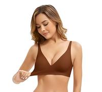 ANAISSA Sujetador Sin Aros Soft Stretch Magic. Sujetador Push Up Invisible con Copas Extraíbles. Sostenes de Mujer Sin Costuras y Corte Láser. Sostenes de Mujer Sin Aros. Máximo Soporte y Comodidad