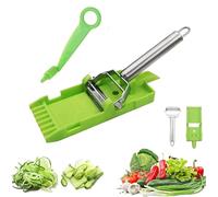ANAIUCY 2-in-1 Shredder & Slicer,Multi Purpose Vegetable Cutter,Zestio Peeler,Cookaroos Peeler,Vegetable Shredder,Kitchen Adjustable Safe Chopping Artifact,Multi Potato Peeler