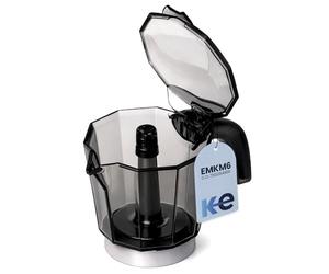 Anakel Home DeLongui Repuesto Jarra Cafetera Alicia Plus 6 Tazas EMKM6 Gris | Reemplazo de Jarra para Moka EMKM6.B | Incluye Filtro y Junta | Gris