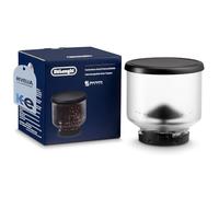 Anakel Home Depósito para Granos Intercambiable AS00006310 Compatible con Cafetera De'Longhi Rivelia | Capacidad de 250 g, Tapa Negra