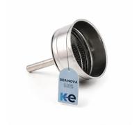 Anakel Home Embudo Filtro de Cafetera Italiana compatible con Bra Nova 12 Tazas Ø7.6cm